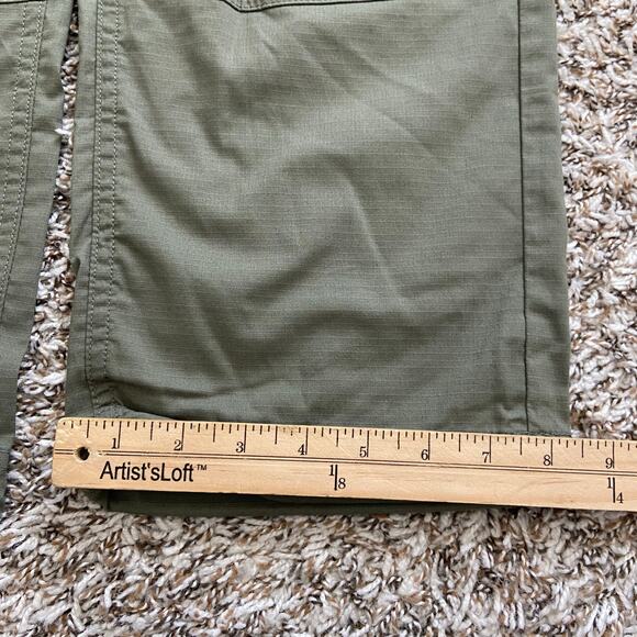 Prana Palisades Ripstop Utility Pant Womens 6 Rye Green 29" Relaxed Fit Straight - Picture 12 of 13